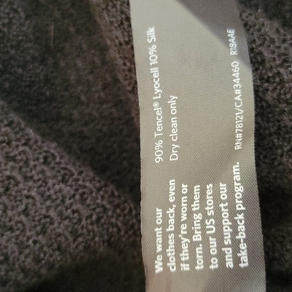 EILEEN FISHER TENCEL SILK BLEND KNIT OPEN CARDIGAN.... - Picture 9 of 10